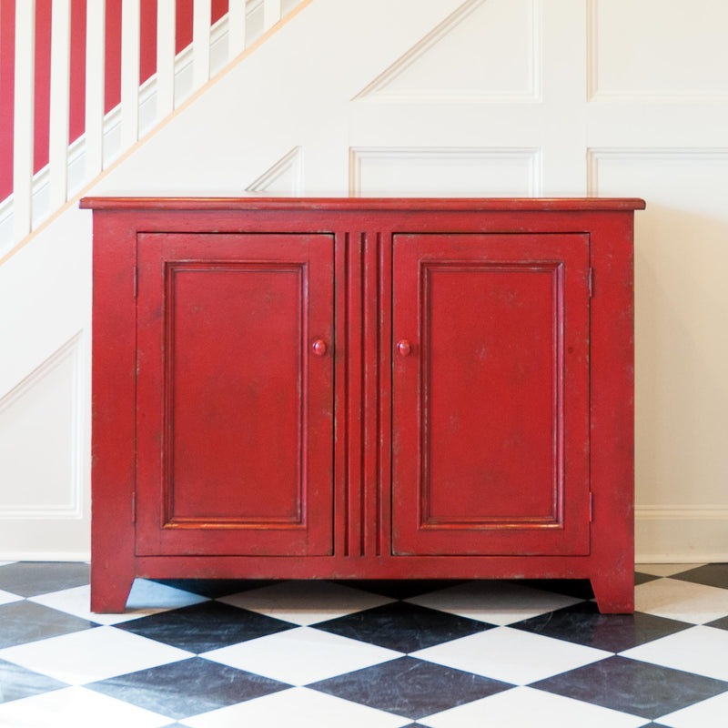 Perry Cupboard in Red