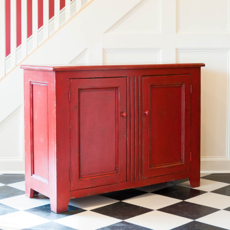 Perry Cupboard in Red