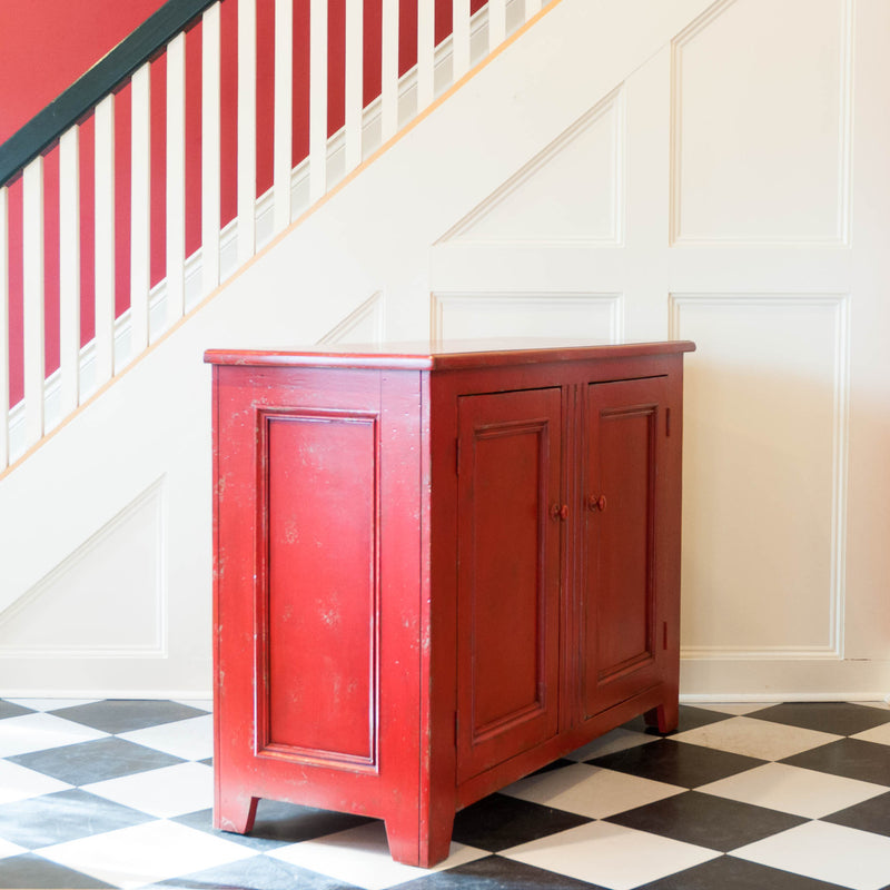 Perry Cupboard in Red