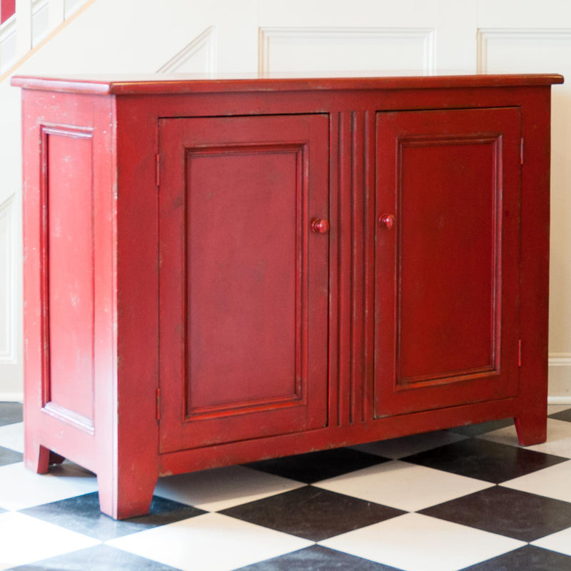 Perry Cupboard in Red