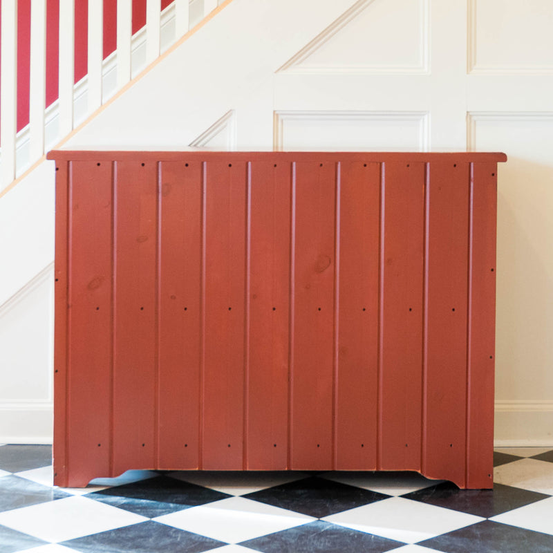 Perry Cupboard in Red