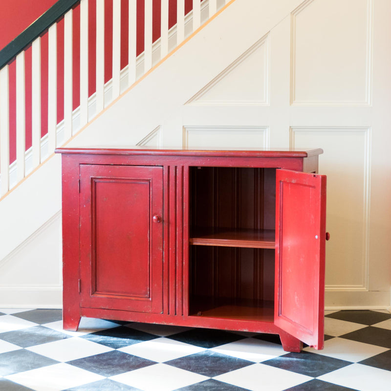 Perry Cupboard in Red