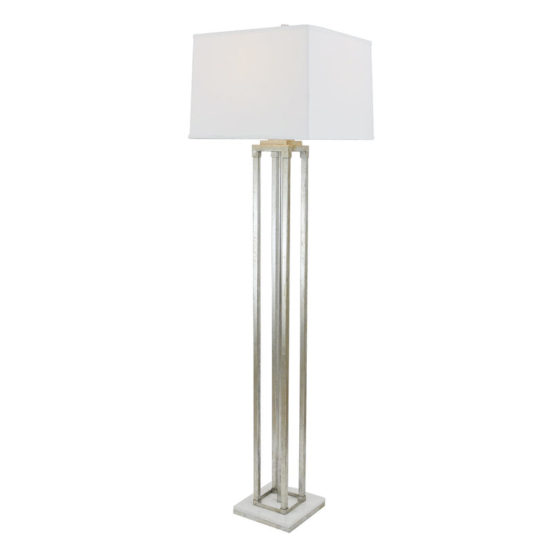 Pillar Floor Lamp - Silver