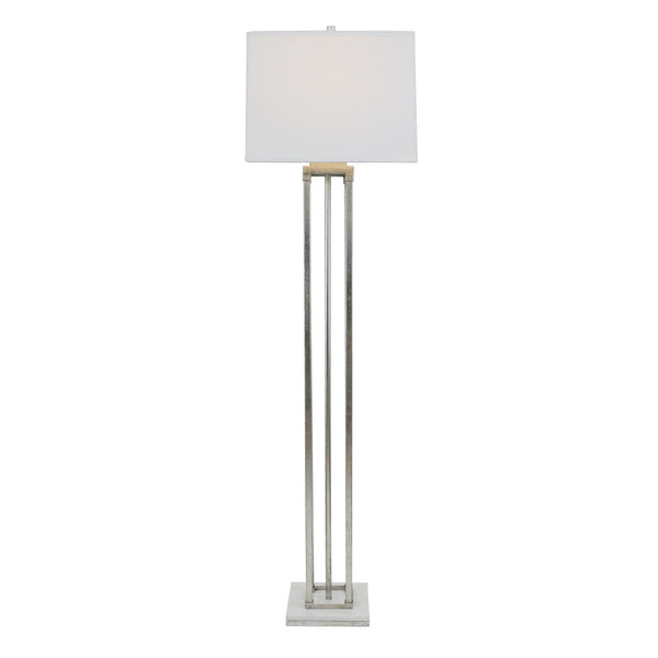 Pillar Floor Lamp - Silver