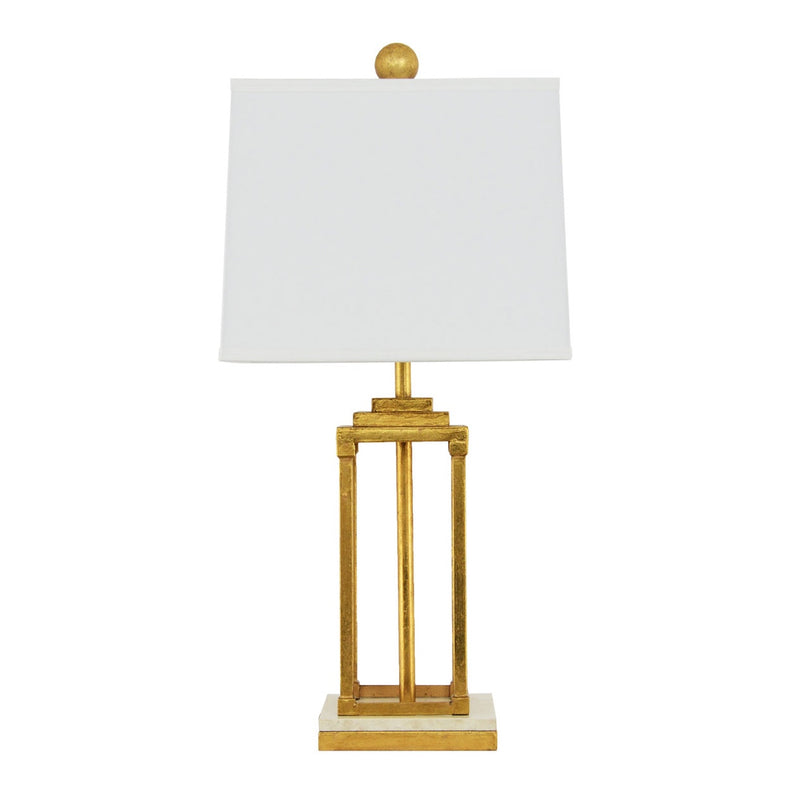 Pillar Table Lamp - Gold
