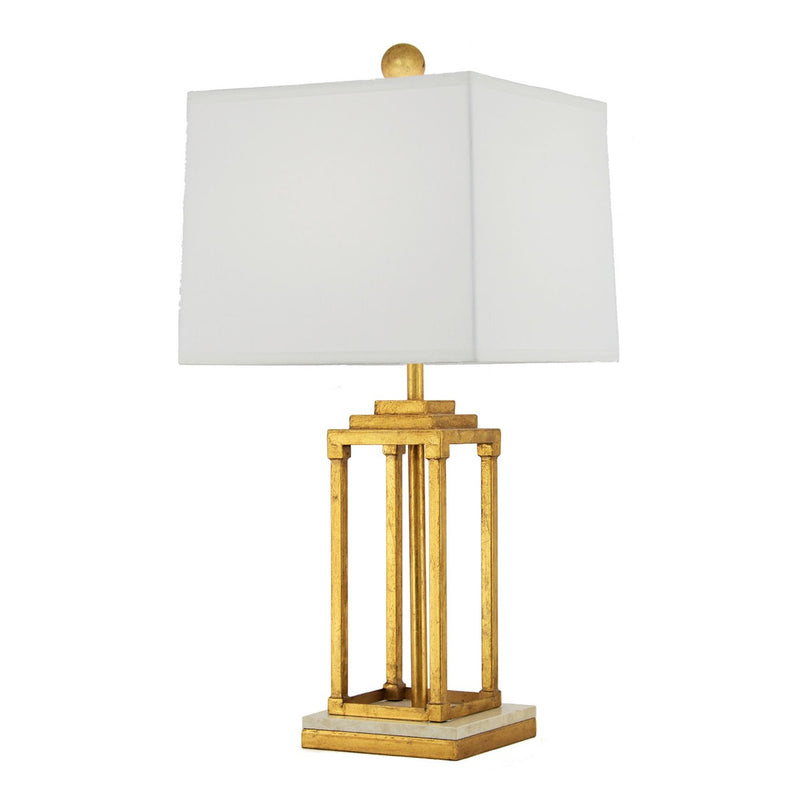 Pillar Table Lamp - Gold