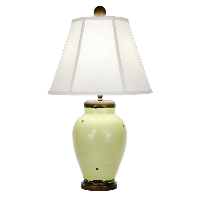 Rice Table Lamp - Green