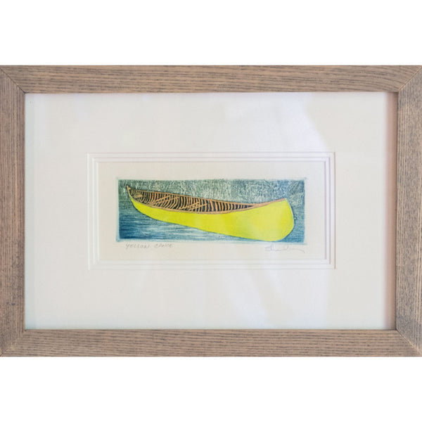 Shafley Yellow Canoe Print