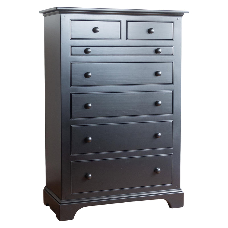tallboy dresser black Artiss 6 Chest of Drawers Dresser Tallboy Black