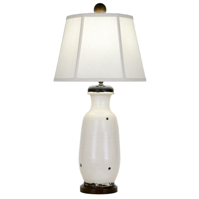 Telfair Table Lamp - White