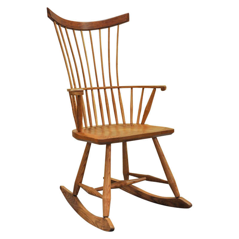 Lennon Continuous-Arm Rocking Chair in Finhaven