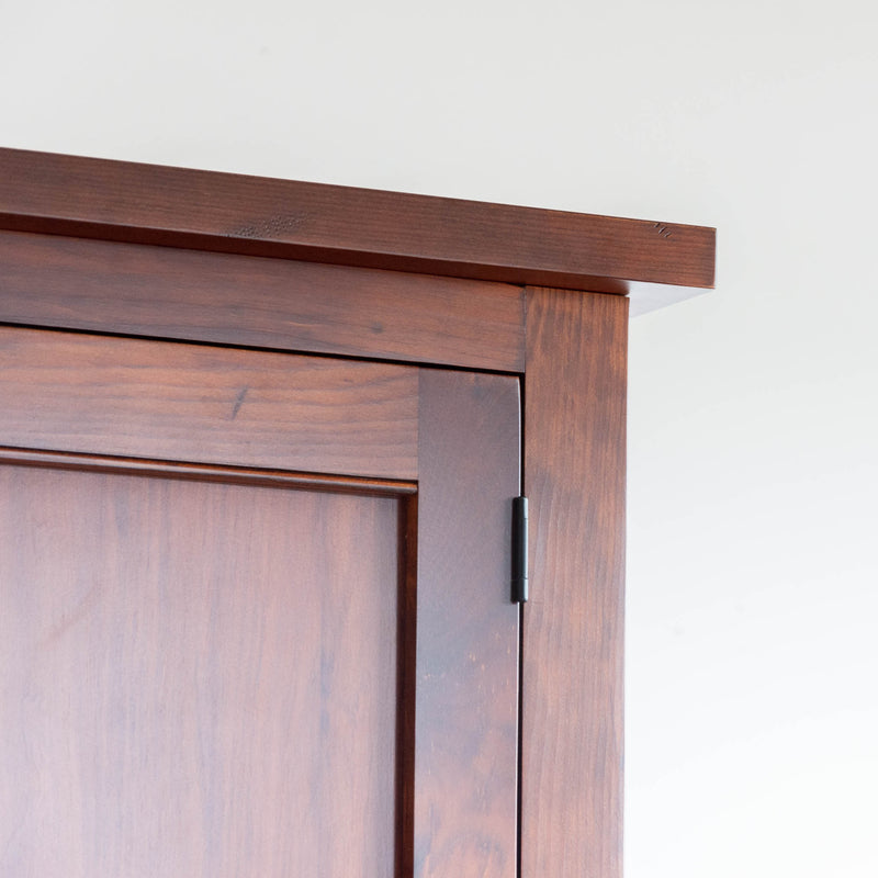 Townships Armoire in Black Cherry