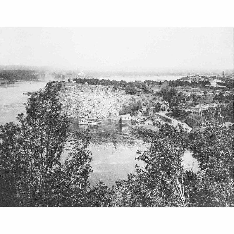 Vintage Ottawa Print: View of Nepean Point