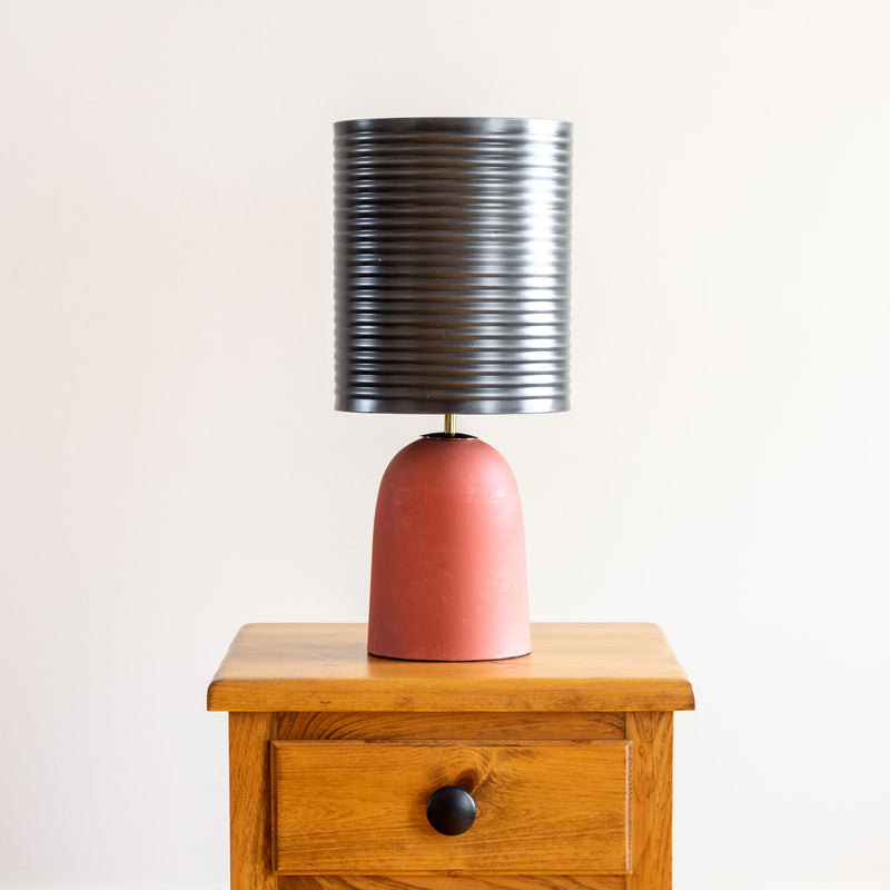 Vivian Terracotta Table Lamp in Burnt Orange