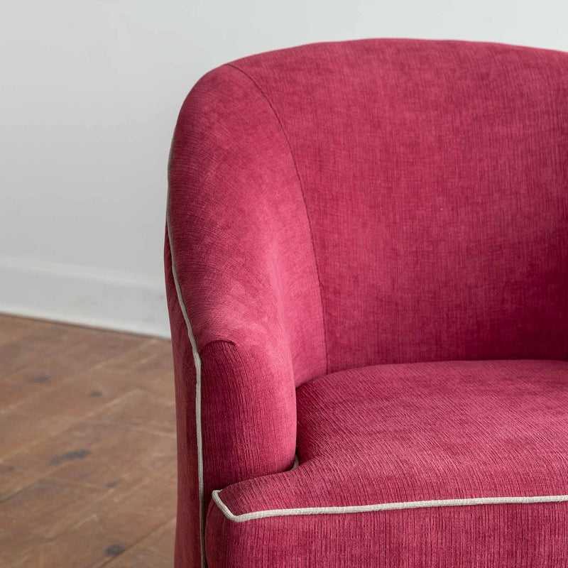 Winona Chair in Burgundy
