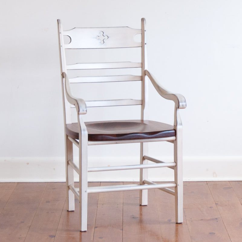 Wolf Arm Chair in Antique White/Williams