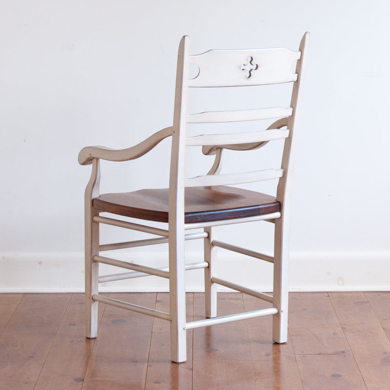 Wolf Arm Chair in Antique White/Williams