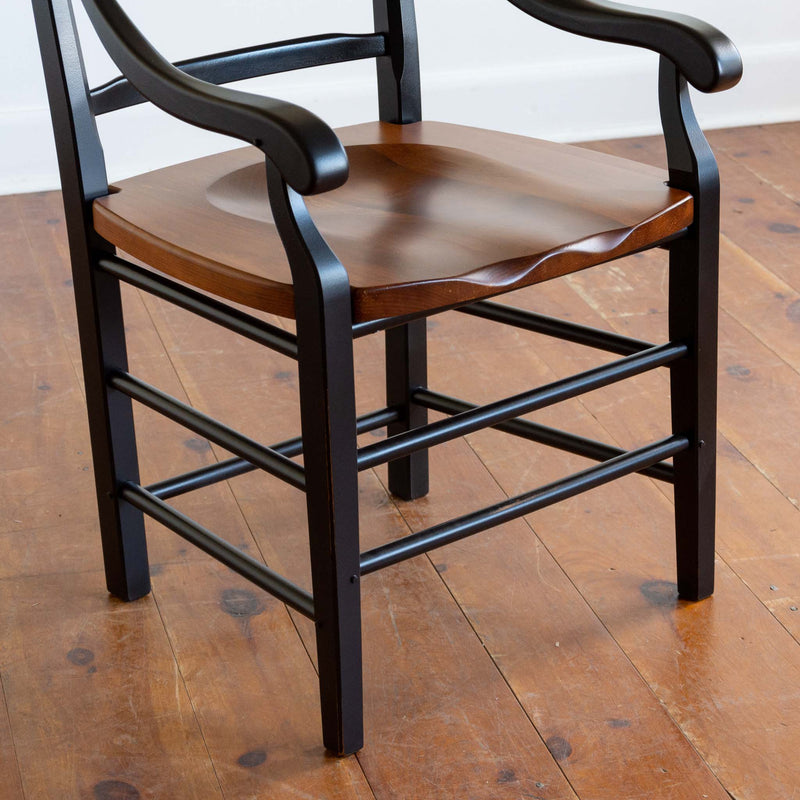 Wolf Arm Chair in Black/Williams