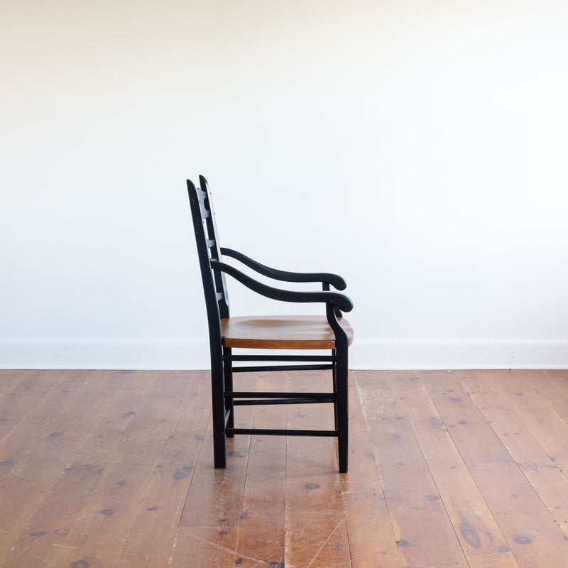 Wolf Arm Chair in Black/Williams