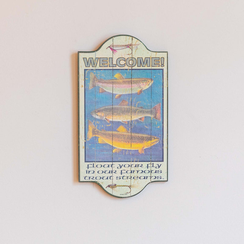 Float your Fly Plaque