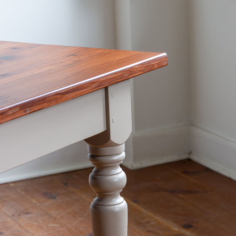 Claremont Extension Table in Sand/Antique Cherry