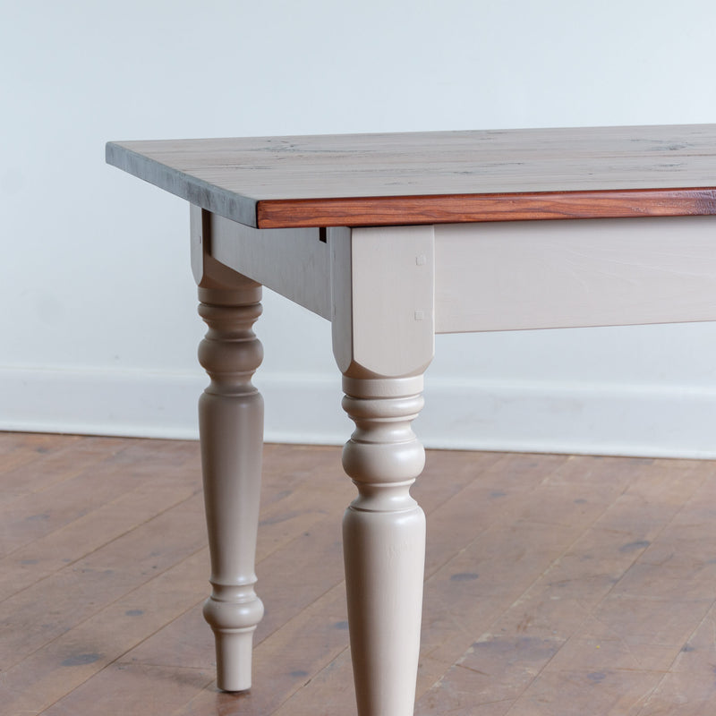 Claremont Extension Table in Sand/Antique Cherry