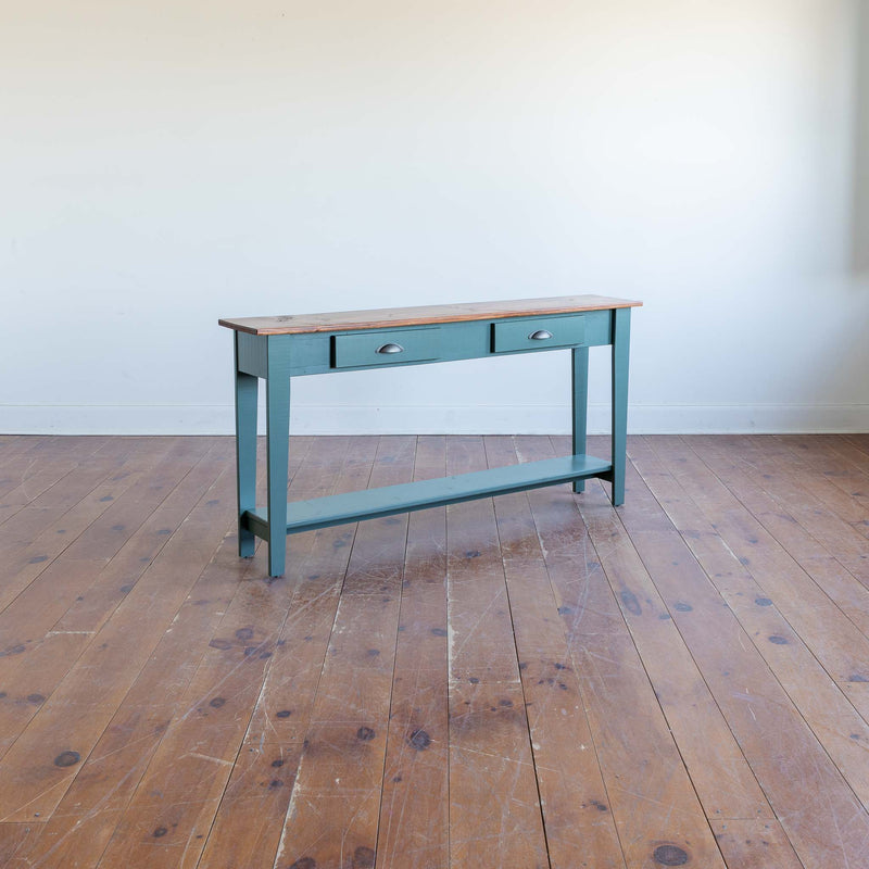 Ian Sofa Table in Blue Duck/Williams