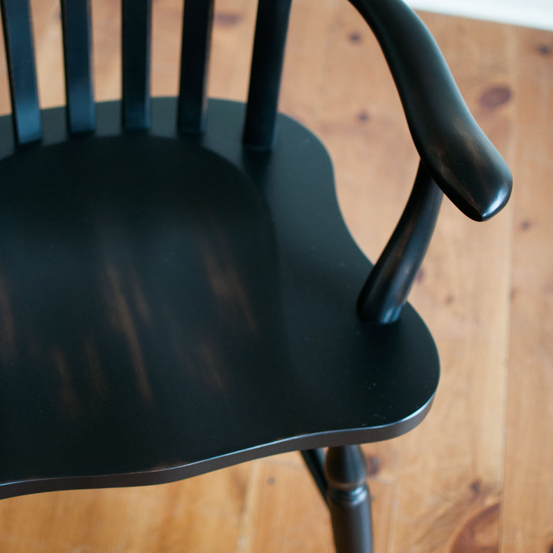 Kingston Arm Chair in Black