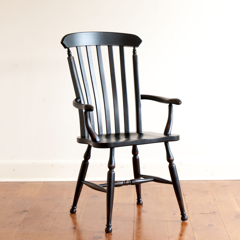 Kingston Arm Chair in Black