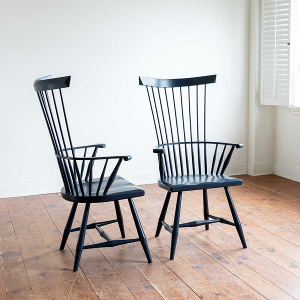Nelson Arm Chair in Hale Navy