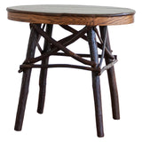 Brenda Oval Side Table in Old Green